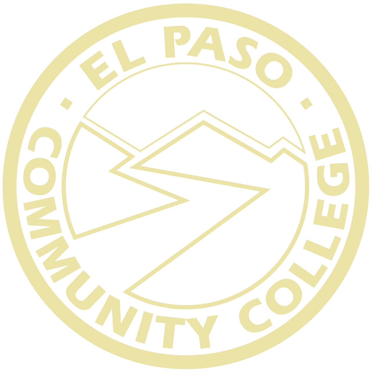 El Paso Community College Tassel Edition Diploma Frame in Delta - Item  #372544