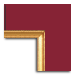 Crimson/Garnet / Gold Fillet