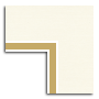 Textured Ivory / Gold