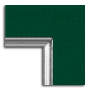 Green Linen / Silver Fillet