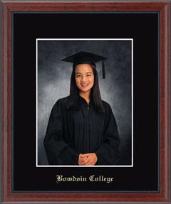 Bowdoin College Gold Embossed Photo Frame in Signet