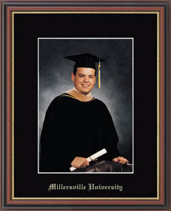 Millersville University of Pennsylvania Gold Embossed Photo Frame in Williamsburg