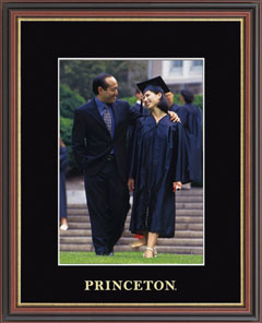 Princeton University Gold Embossed Photo Frame in Williamsburg