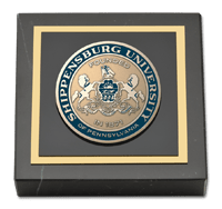 Shippensburg University Masterpiece Medallion Paperweight