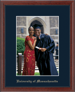 University of Massachusetts Lowell Embossed Photo Frame in Signet