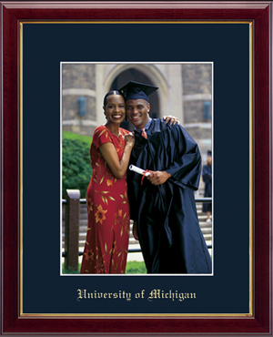 University of Michigan Embossed Photo Frame in Galleria