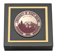 University of Puget Sound Masterpiece Medallion Paperweight