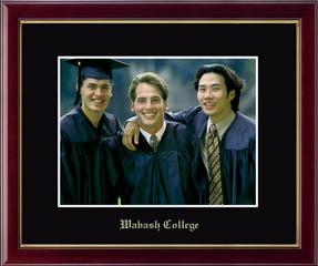 Wabash College photo frame - Embossed Photo Frame in Galleria