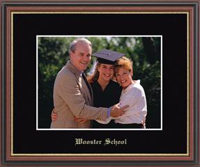 Wooster School in Connecticut Embossed Photo Frame in Williamsburg