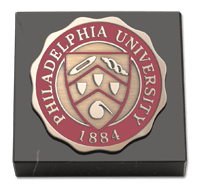 Philadelphia University Masterpiece Medallion Paperweight