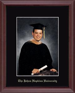 Johns Hopkins University Embossed Photo Frame in Camby