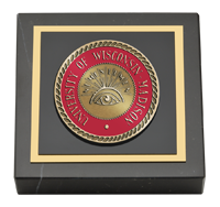 University of Wisconsin Madison Masterpiece Medallion Paperweight - Masterpiece Medallion Paperweight