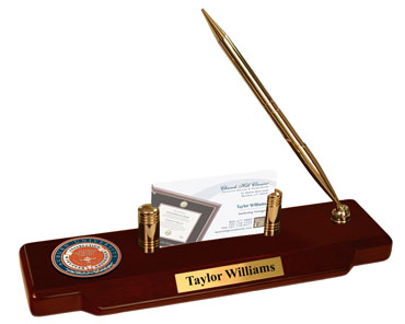 Auburn University Masterpiece Medallion Desk Pen Set