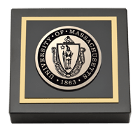University of Massachusetts Amherst Masterpiece Medallion Paperweight