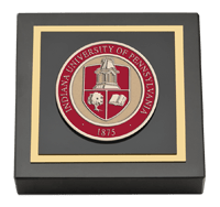 Indiana University of Pennsylvania Masterpiece Medallion Paperweight