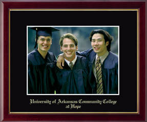 University of Arkansas Community College at Hope Gold Embossed Photo Frame in Galleria
