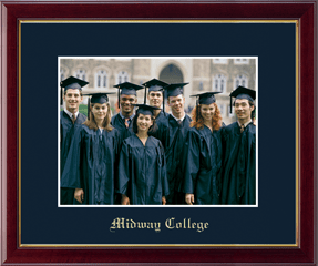 Midway College Embossed Photo Frame in Galleria