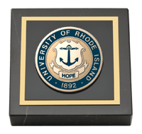 The University of Rhode Island Masterpiece Medallion Paperweight