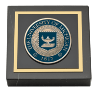 University of Michigan Masterpiece Medallion Paperweight