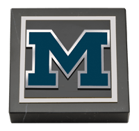 University of Michigan Spirit Medallion Paperweight
