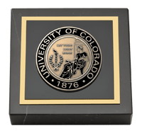 University of Colorado Masterpiece Medallion Paperweight