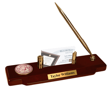 Wabash College Masterpiece Medallion Desk Pen Set