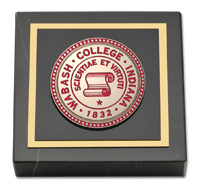 Wabash College Masterpiece Medallion Paperweight