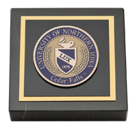 University of Northern Iowa Masterpiece Medallion Paperweight
