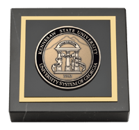 Kennesaw State University Masterpiece Medallion Paperweight