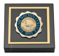 Elizabethtown College Enameled Masterpiece Medallion Paperweight