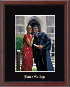 Bates College Gold Embossed Photo Frame in Signet