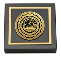 Wilberforce University Gold Engraved Medallion Paperweight
