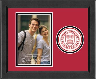 Cornell University Lasting Memories Circle Logo Photo Frame in Arena