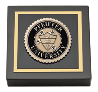 Pfeiffer University Masterpiece Medallion Paperweight