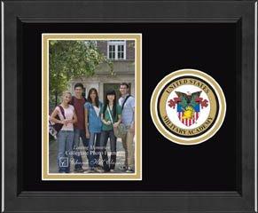 United States Military Academy Lasting Memories Circle Logo Photo Frame in Arena