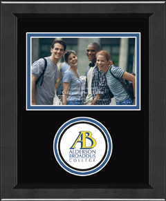 Alderson-Broaddus College Lasting Memories Circle Logo Photo Frame in Arena
