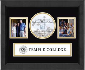Temple College Lasting Memories Banner Collage Photo Frame in Arena