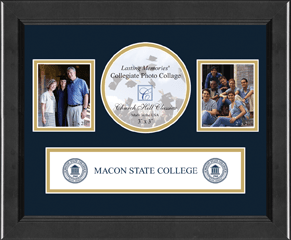 Macon State College Lasting Memories Banner Collage Photo Frame in Arena