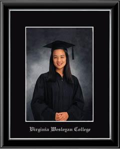 Virginia Wesleyan College Embossed Photo Frame in Onexa Silver