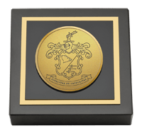 Choate Rosemary Hall paperweight - Gold Engraved Paperweight