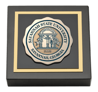 Savannah State University Masterpiece Medallion Paperweight
