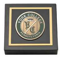 York College of Pennsylvania Masterpiece Medallion Paperweight