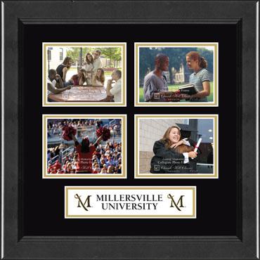 Millersville University of Pennsylvania Lasting Memories Quad Banner Collage Photo Frame in Arena