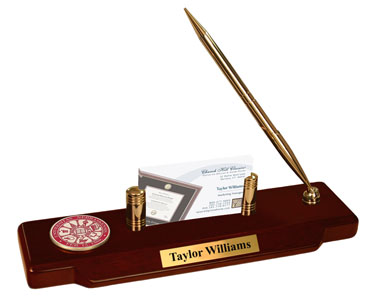 University of Nebraska Masterpiece Medallion Desk Pen Set