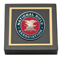 National Rifle Association of America Masterpiece Medallion Paperweight