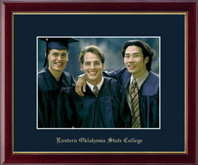 Eastern Oklahoma State College Gold Embossed Photo Frame in Galleria