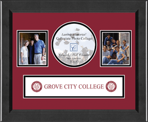 Grove City College Lasting Memories Banner Collage Photo Frame in Arena