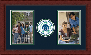Hebrew Union College Lasting Memories Double Circle Logo Photo Frame in Sierra