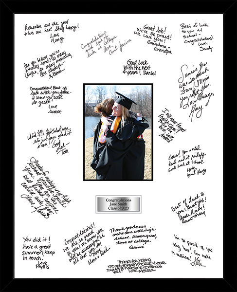 Product Image of Autograph Frame - Silver Plate - 16 x 20 - fits 5x7 photo