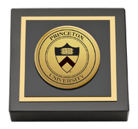 Princeton University Gold Engraved Paperweight